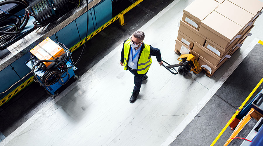 best way to clean a warehouse floor